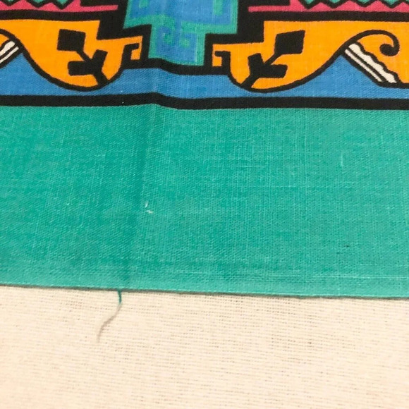 Vtg Wamcraft Bandana Scarf Handkerchief USA Cotton  Poly RN14193 - Picture 8 of 16